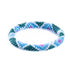 Délice des dauphins | Bracelet de perles de verre de l'Himalaya